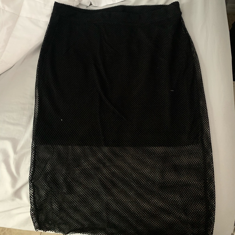 Black Plus size skirt